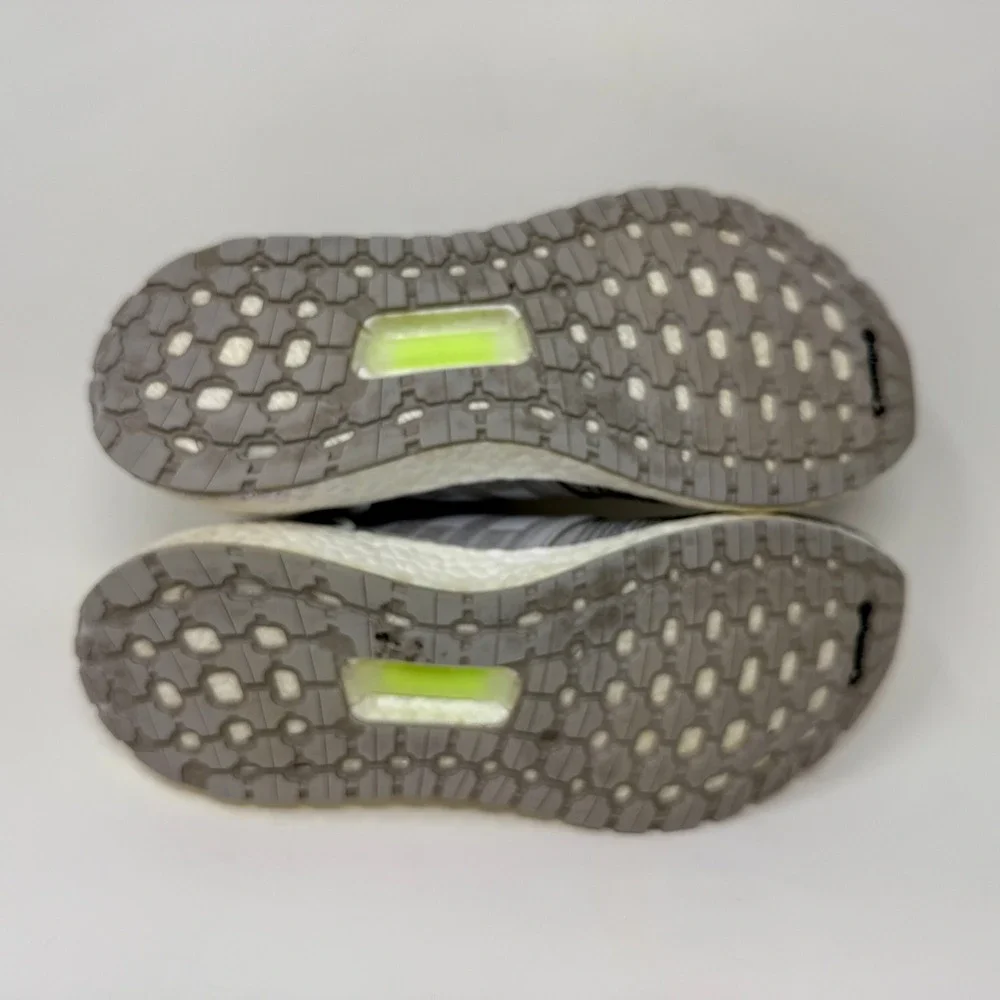 Adidas Ultraboost 20 Grey Silver‎ Primeblue Running Shoes Size Women's 8.5